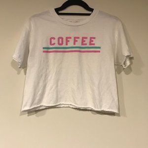 Cute Fifth Sun Coffee Cropped T-shirt